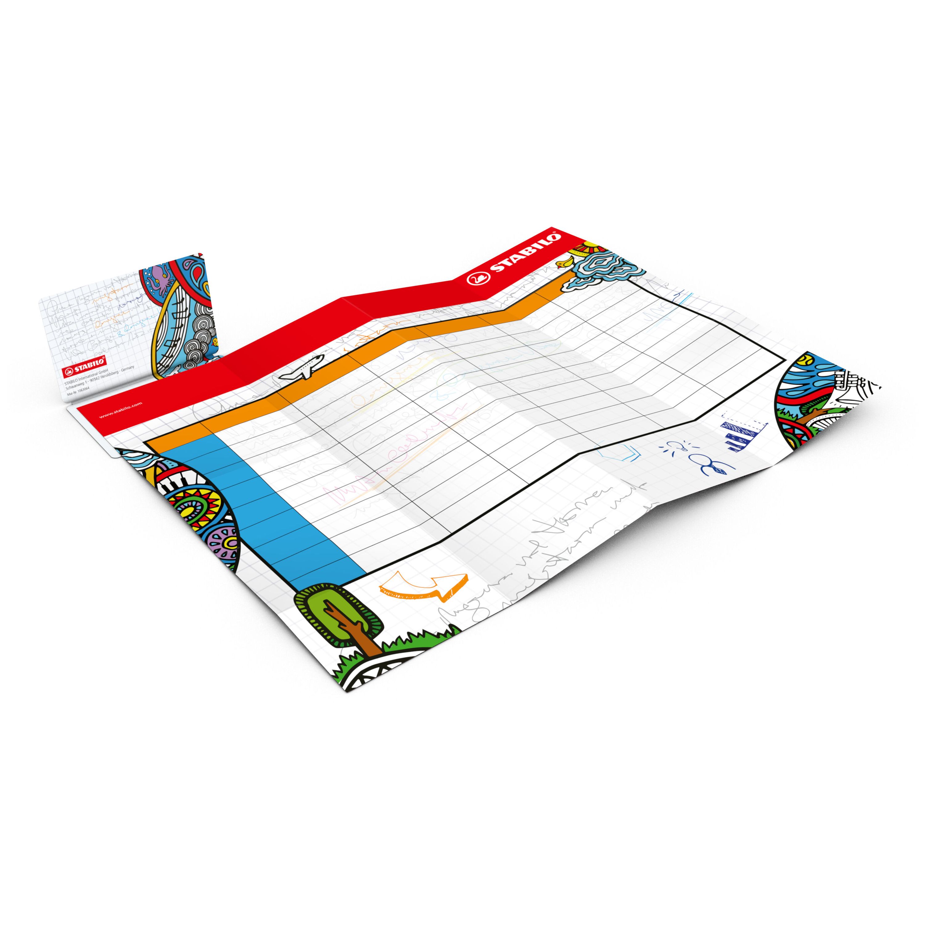 Faltplan Concept-Card Small, 30 Kacheln / 231 x 235 mm-978