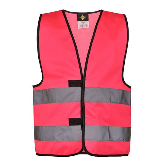 Kids´ Hi-Vis Safety Vest Aarhus - neon pink-742