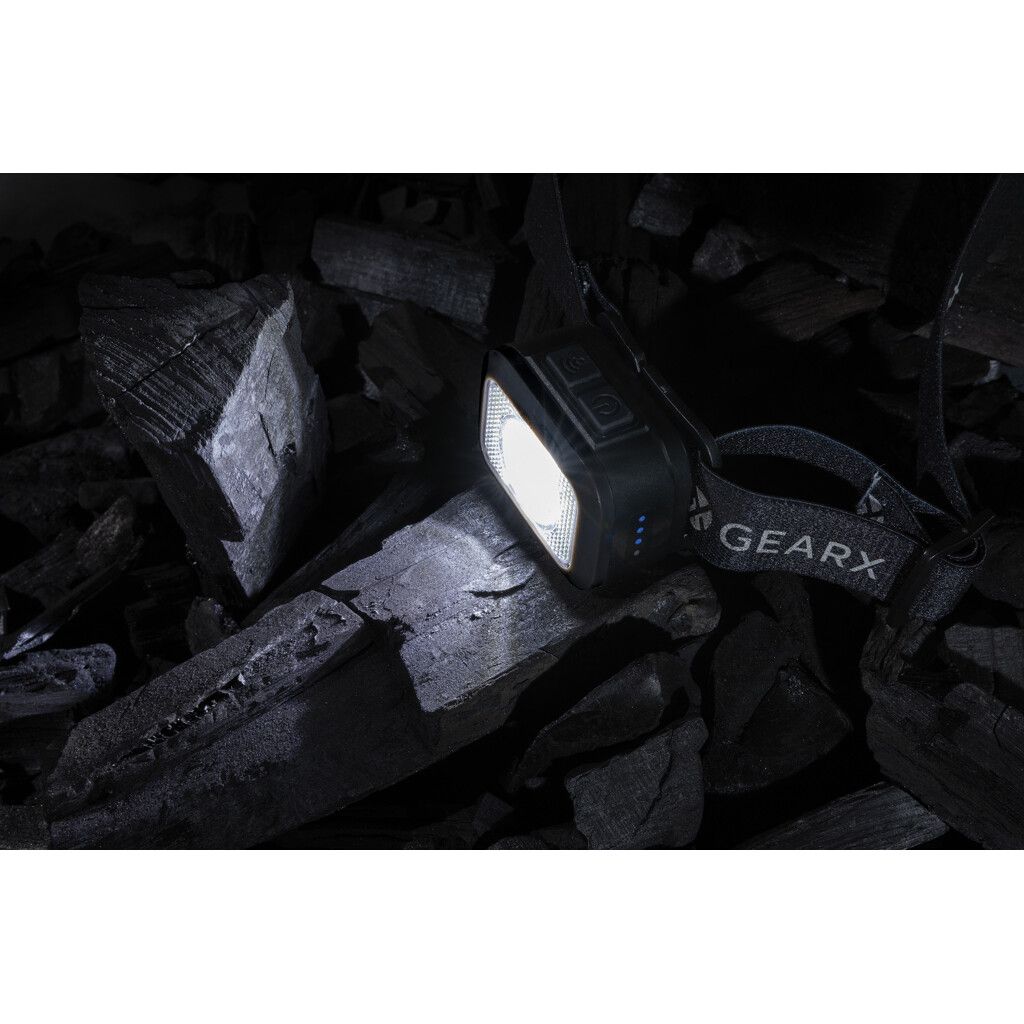 Gear X Hochleistungs-Kopflampe aus RCS rPlastik - schwarz-403