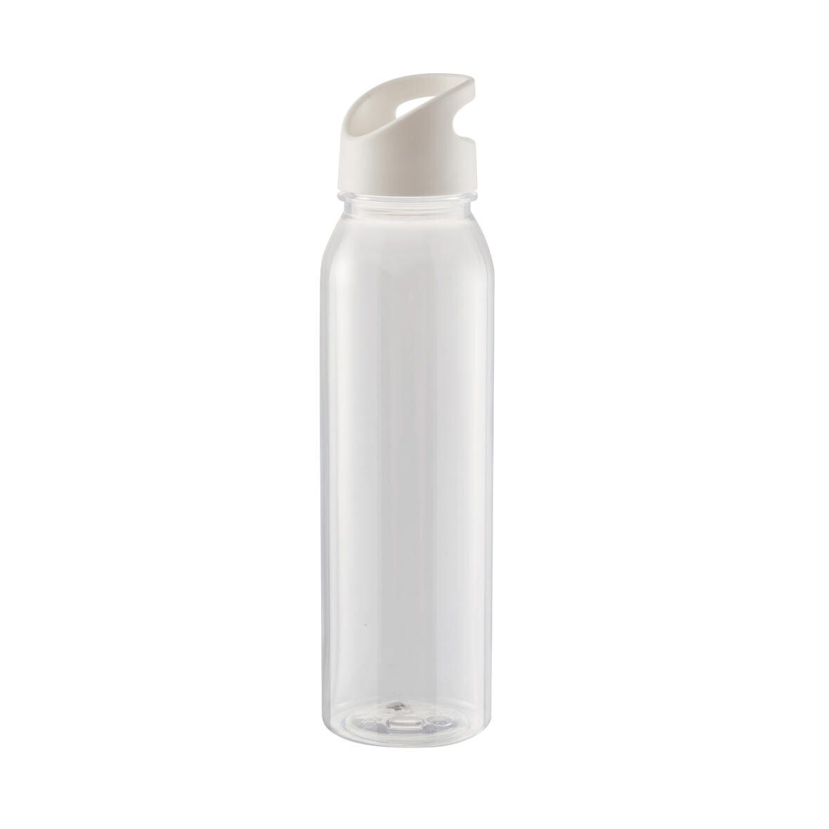 Trinkflasche Active Wave, 650 ml - transparent - weiß-720