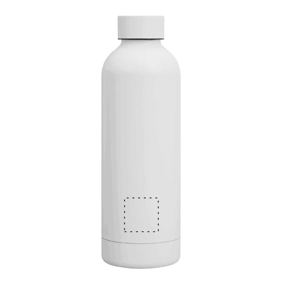 Veredelungsposition auf dem unteren Teil der Flasche