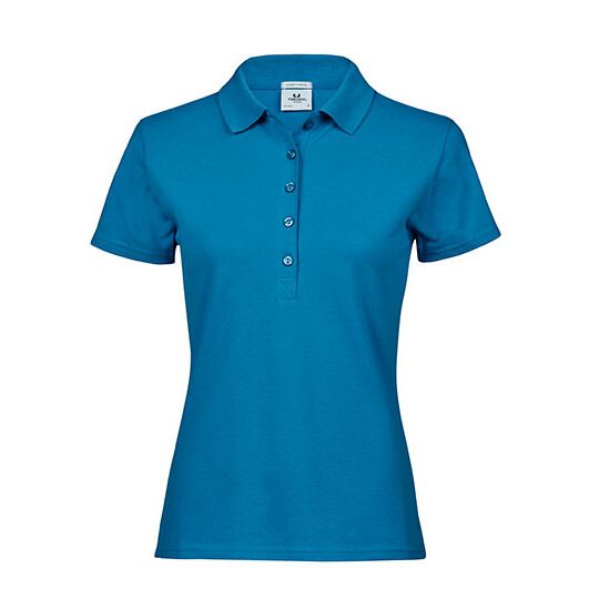 Women´s Luxury Stretch Polo - ocean blue-837