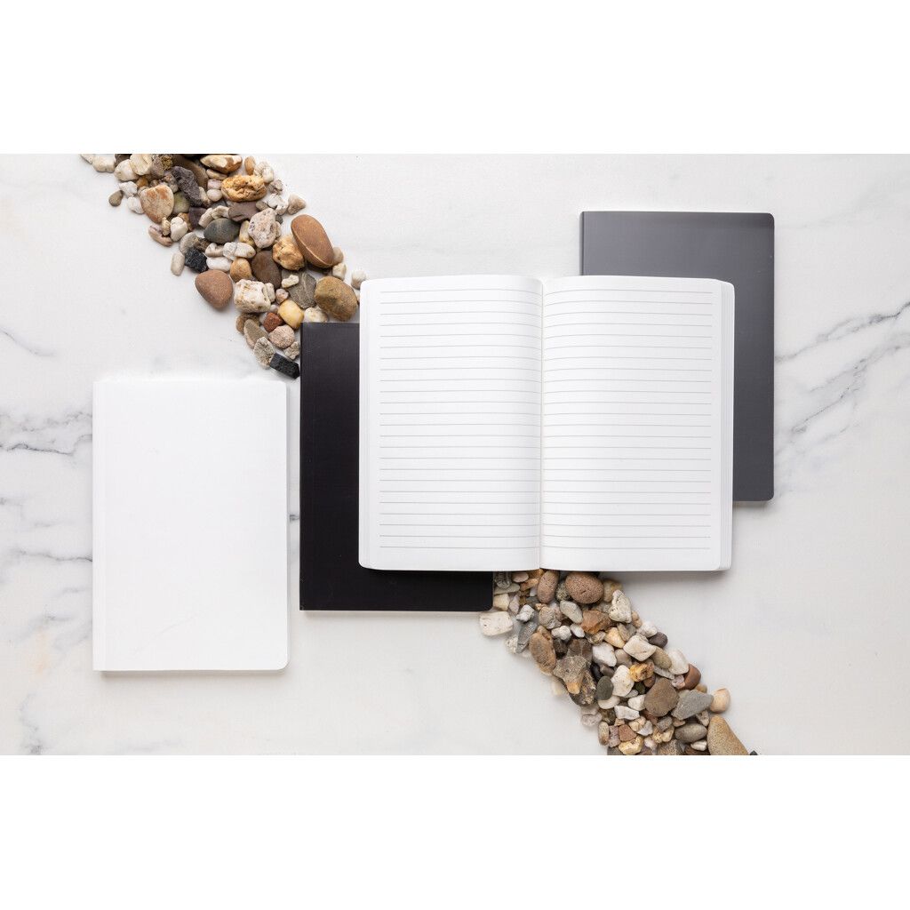 Impact Softcover A5 Notizbuch mit Steinpapier - anthrazit-210
