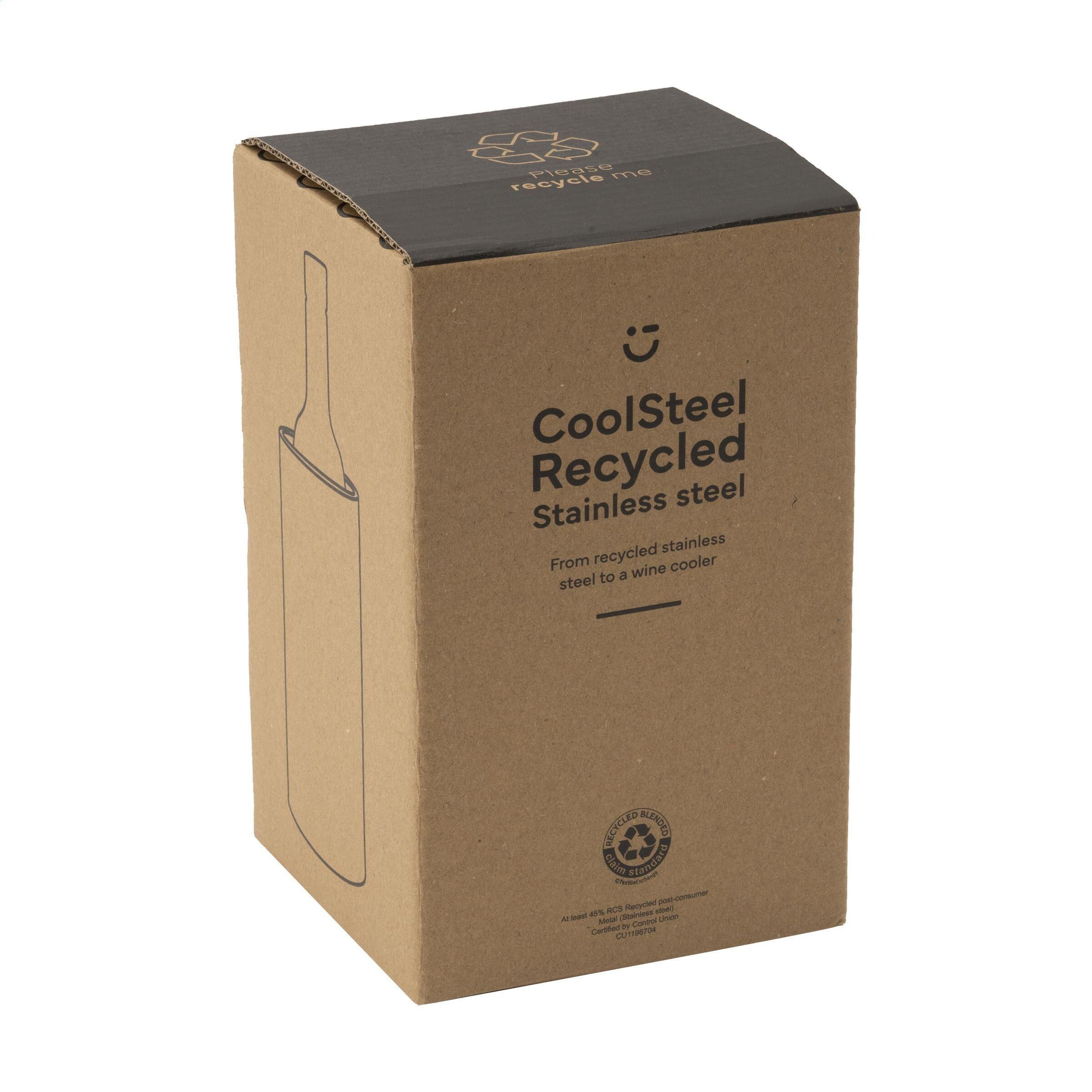 CoolSteel RCS Recycled Steel Weinkühler - leichtes kupfer-233