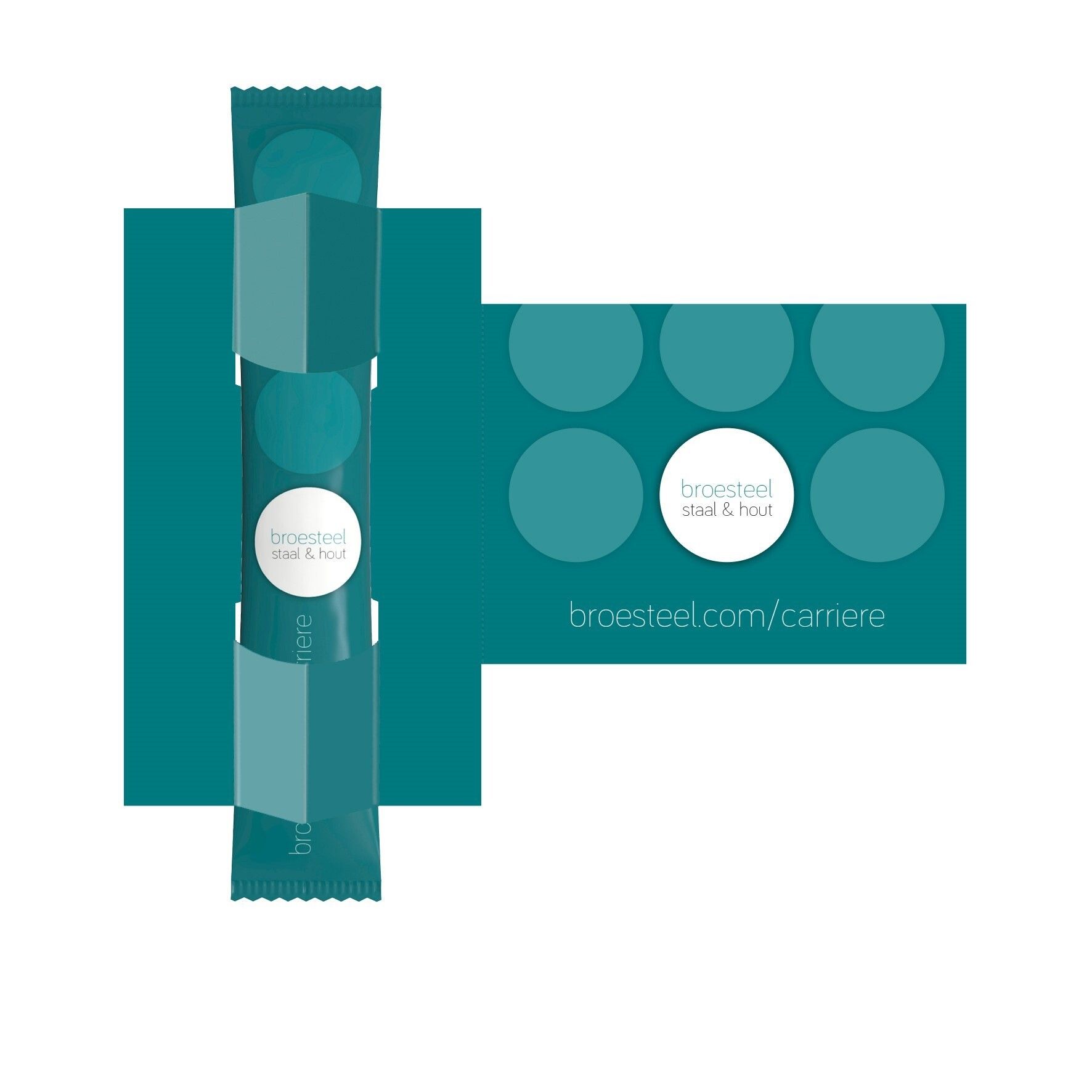 Tea-V-Card Visitenkarte mit TeaStick-556