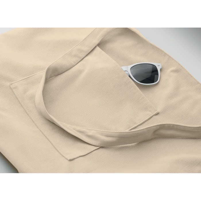 Einkaufstasche Kord-Polyester CORDY G - beige-475