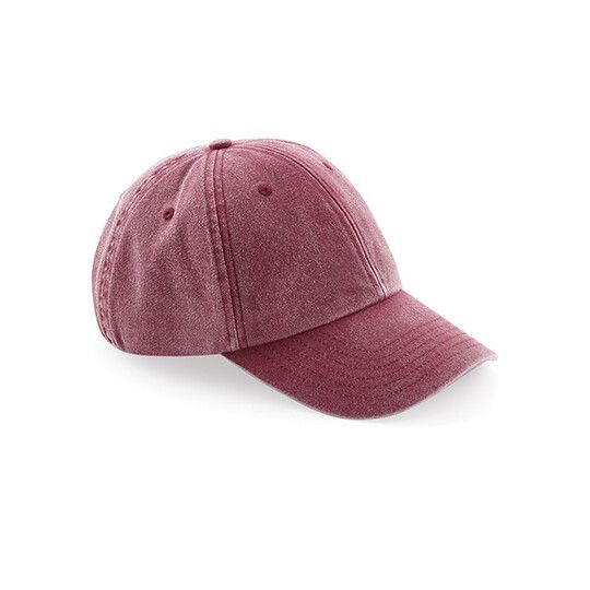 Low Profile Vintage Cap - vintage red-155