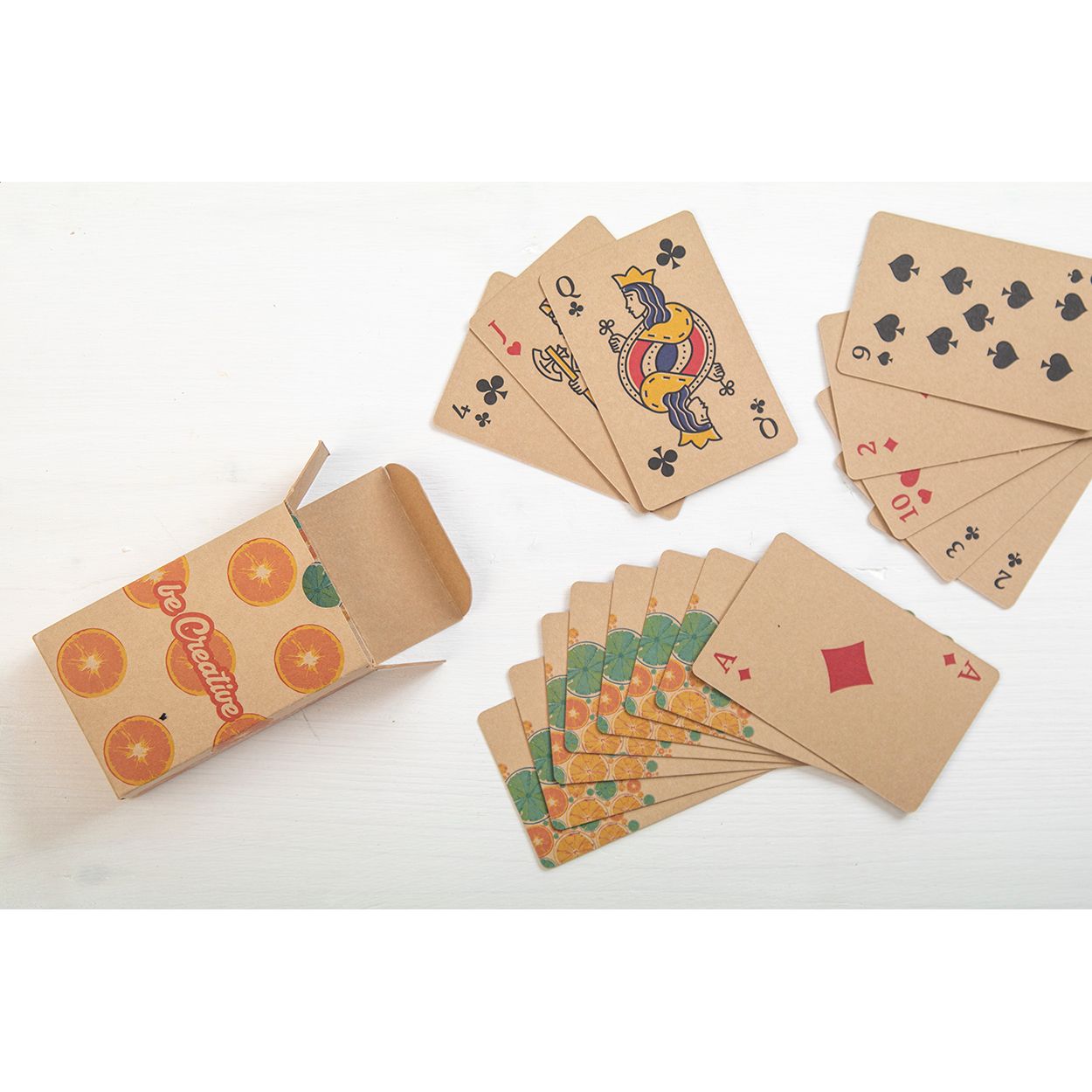 CreaCard Eco Individuelle Spielkarten - natur-160