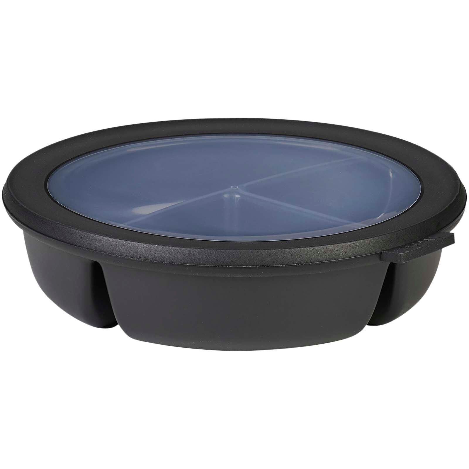 Mepal Cirqula 250+250+500 ml Bento Bowl - schwarz-806