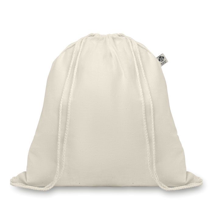 Beutel mit Kordelzug ORGANIC HUNDRED - beige-693