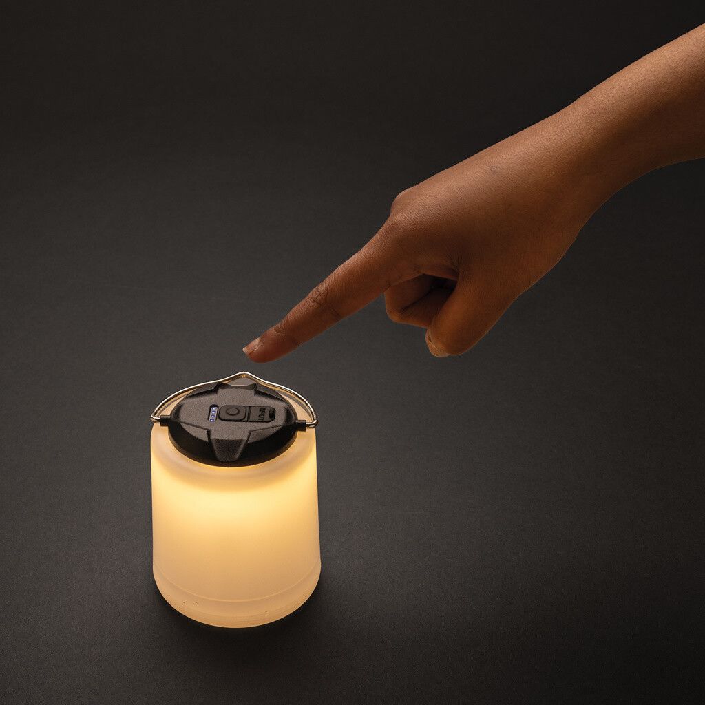 Limio tragbare wiederaufladbare Tischlampe aus RCS rec. ABS - weiß-605