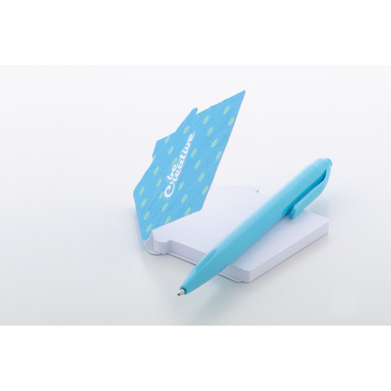 CreaStick Seed House Individueller Haftnotizblock - weiß-899