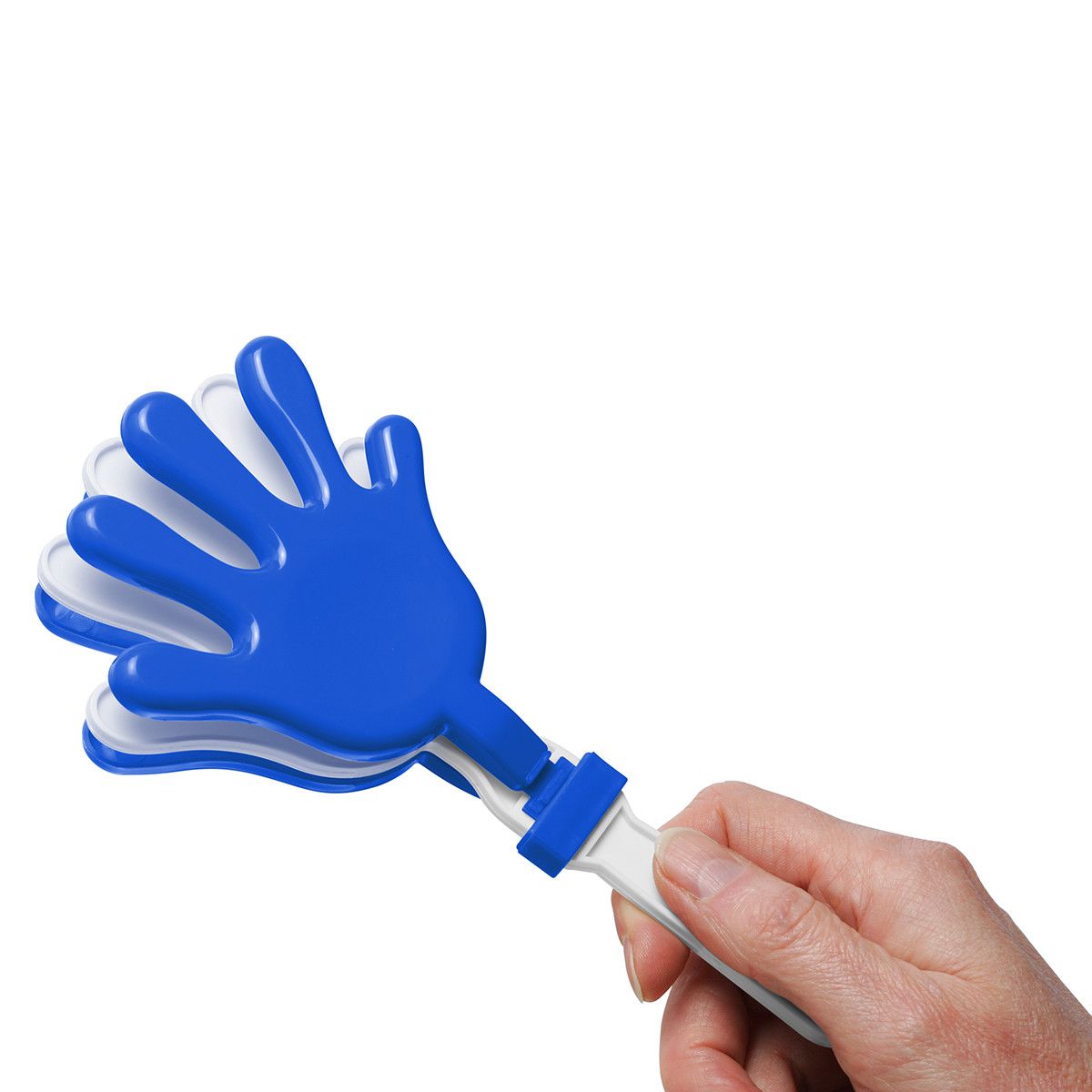Klatsch-Hände, mini - weiß - blau-919