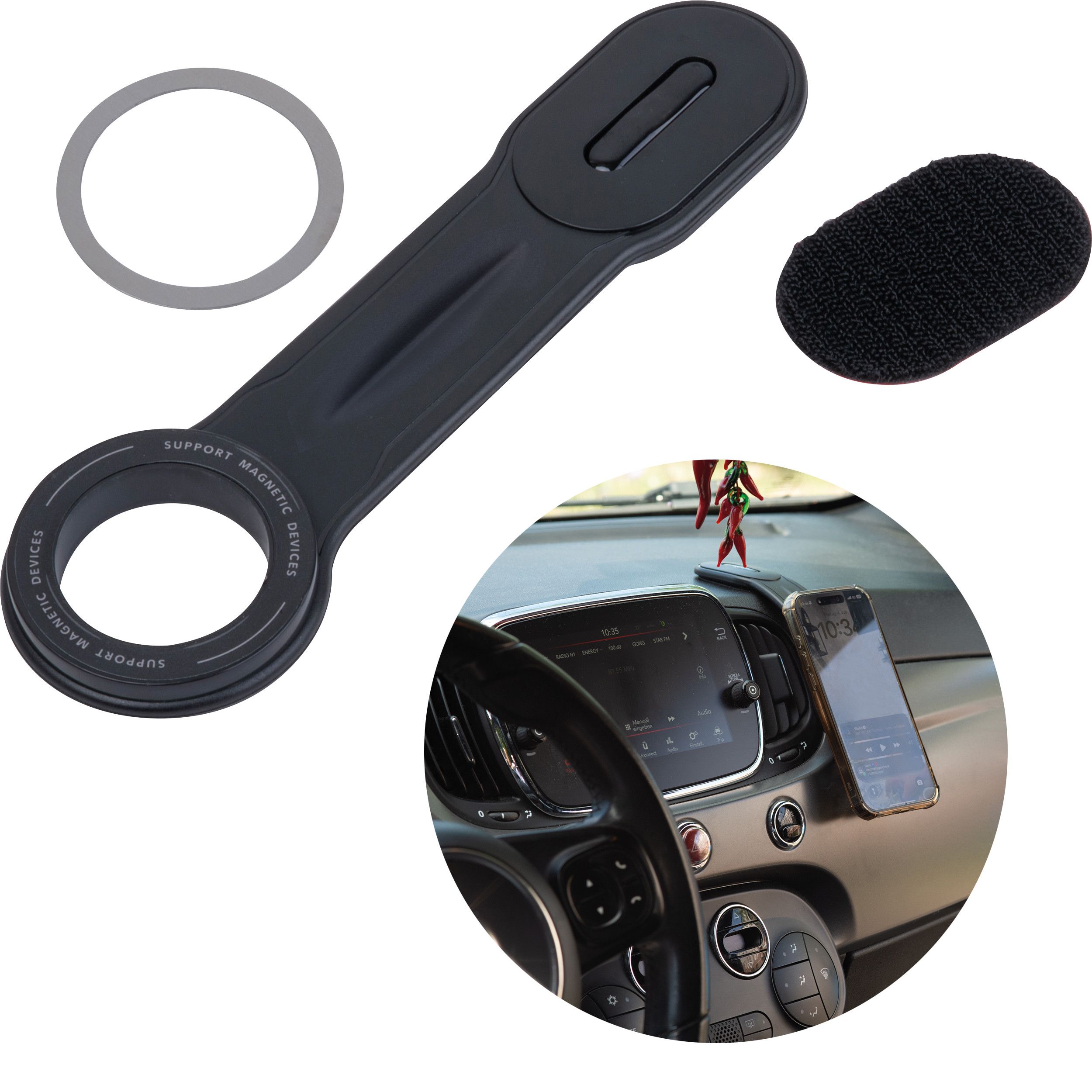 Magnet Handyhalter Cape Town - schwarz-42