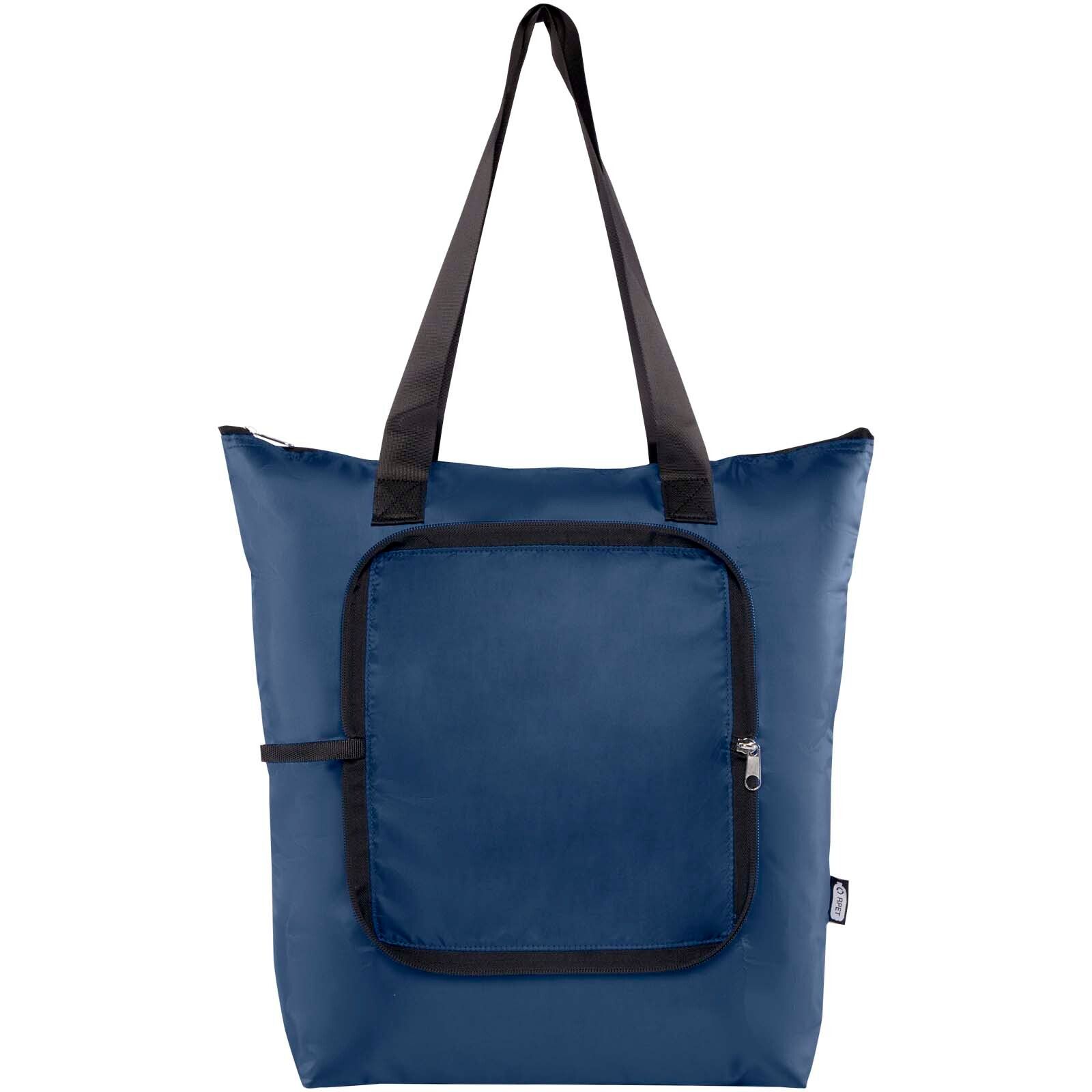 EcoFold faltbare RPET Kühltasche 15 L - navy-810