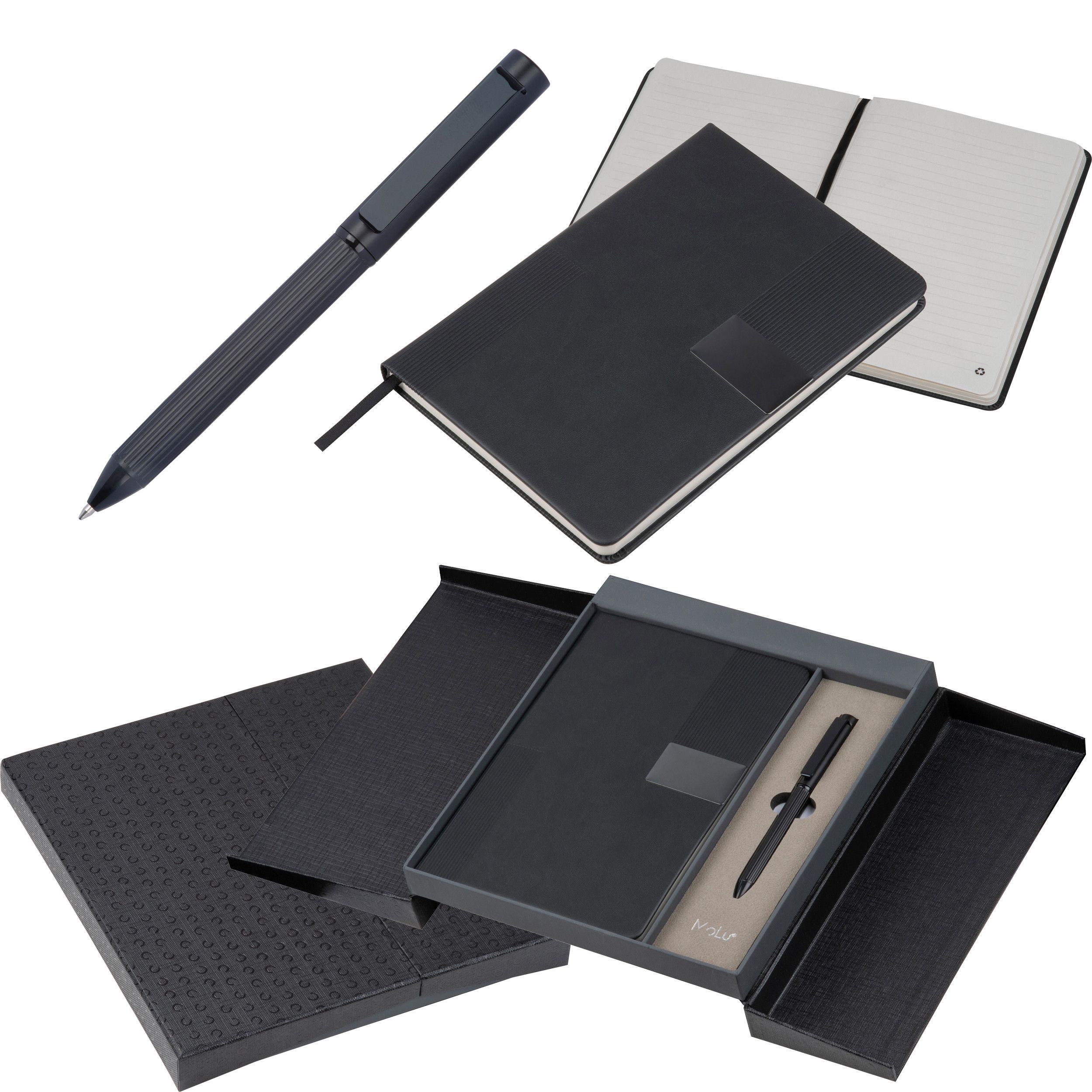 MoLu edle Geschenkbox Port St. Lucie - schwarz-410