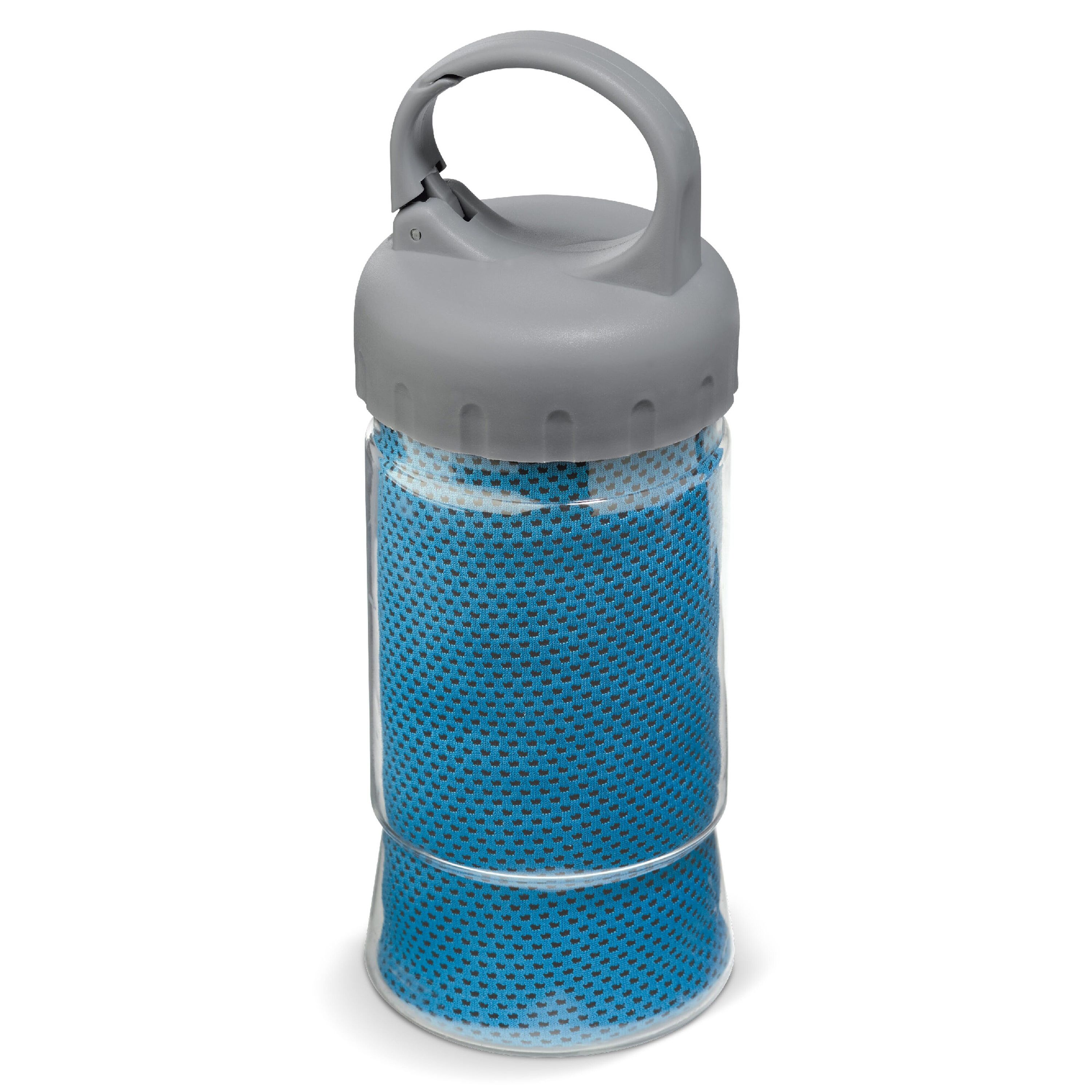 Fitness-Handtuch 32x88cm - blau-637