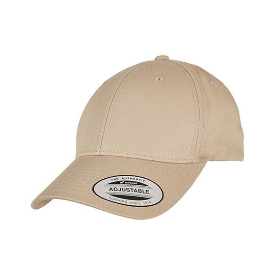 Curved Classic Snapback - khaki-206