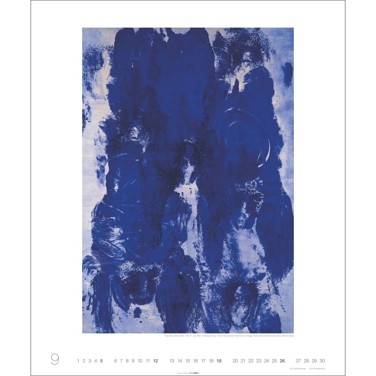 Kunst in Blau Edition - Kunst & Kultur Kalender-777