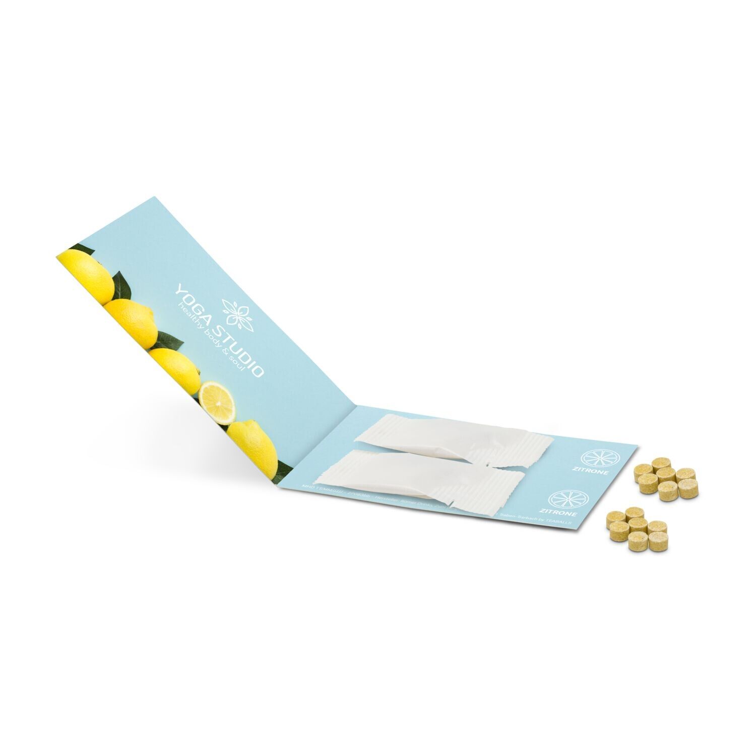 Promo Drops by TEABALLS - 2 Sachets (2x 6-8 Zitrone Drops für ein Erfrischungsgetränk mit bis zu 1 L)-245