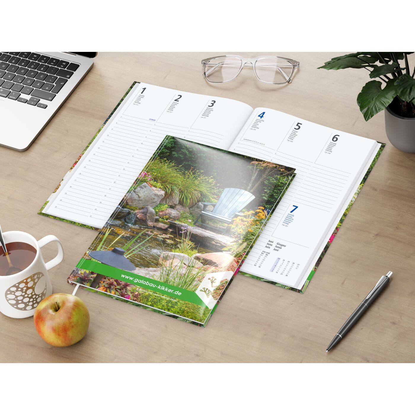 Wochenkalender Media, matt-562