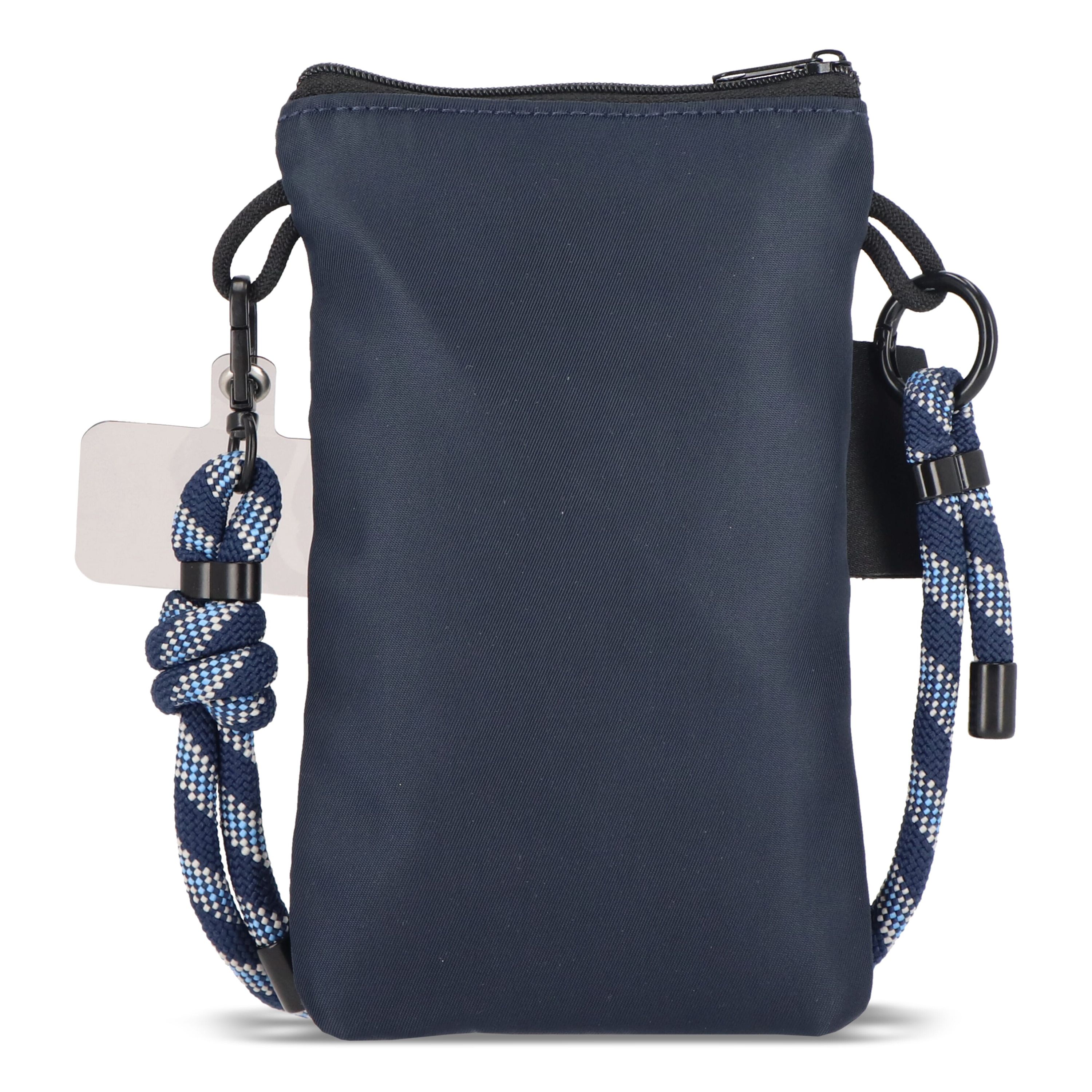 Crossbody Beutel mit Paracord Gurt - dunkelblau-622