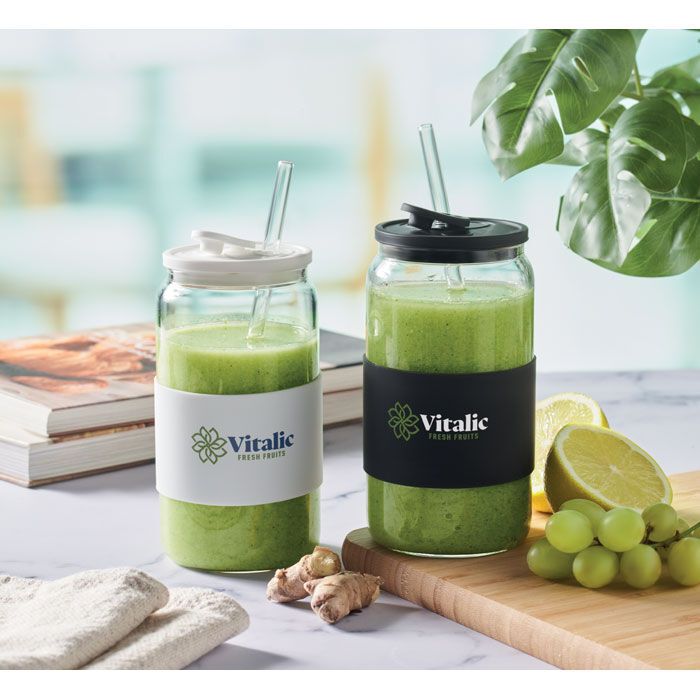 Trinkglas Borosilikat 550ml BOROSIP - weiß-329