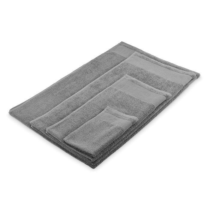 Handtuch Baumwolle ISLAND 50 - steingrau-987