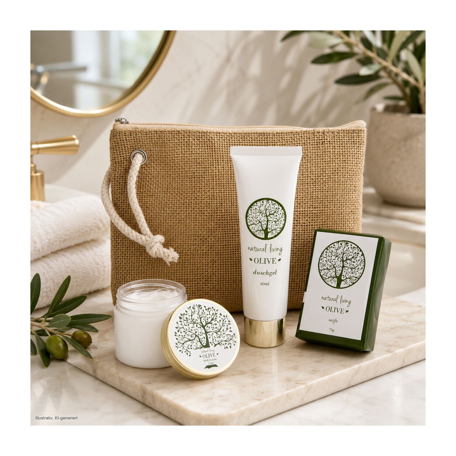 Wellness-Geschenkset: Natura-64