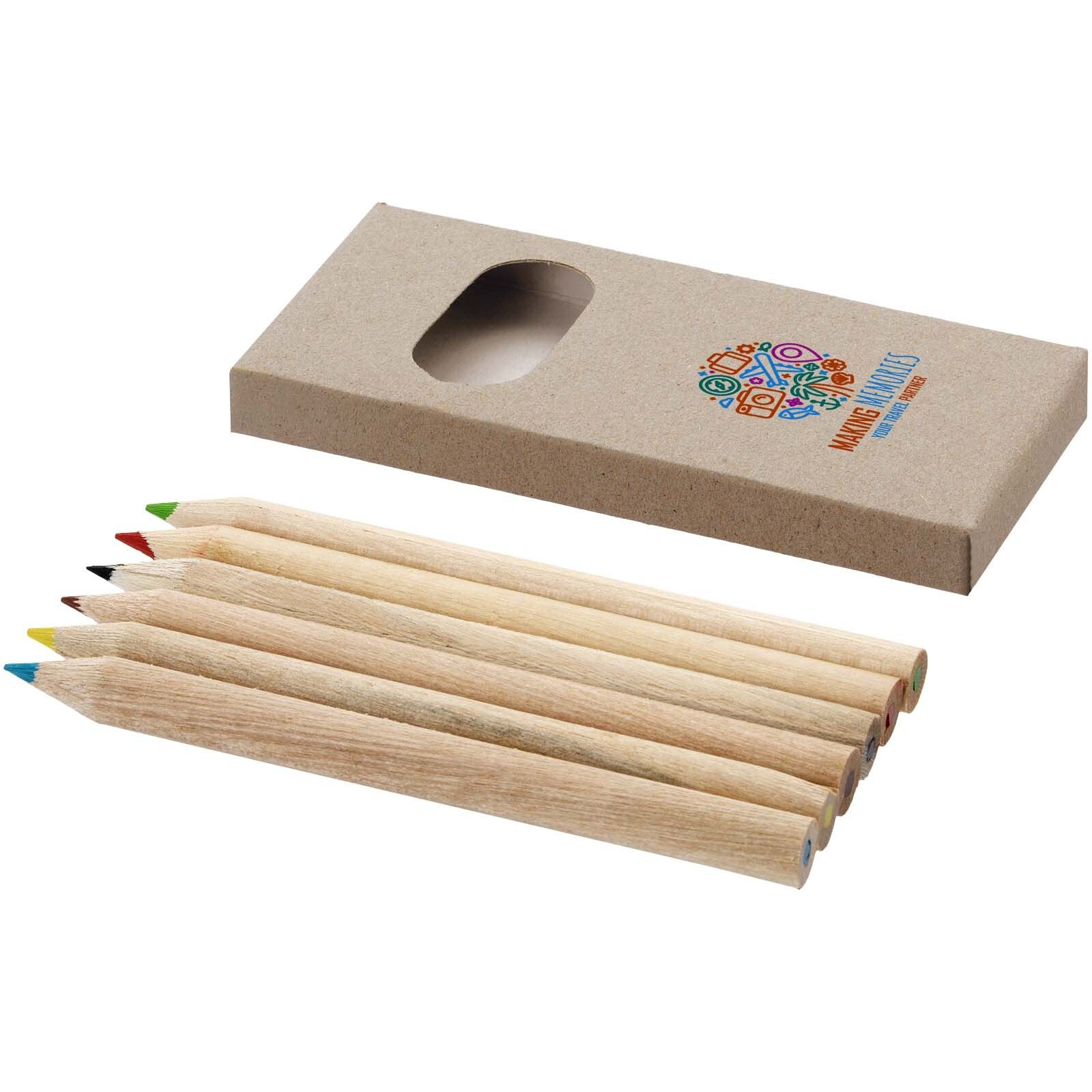 Artemaa Buntstift Malset, 6-teilig - natural-196