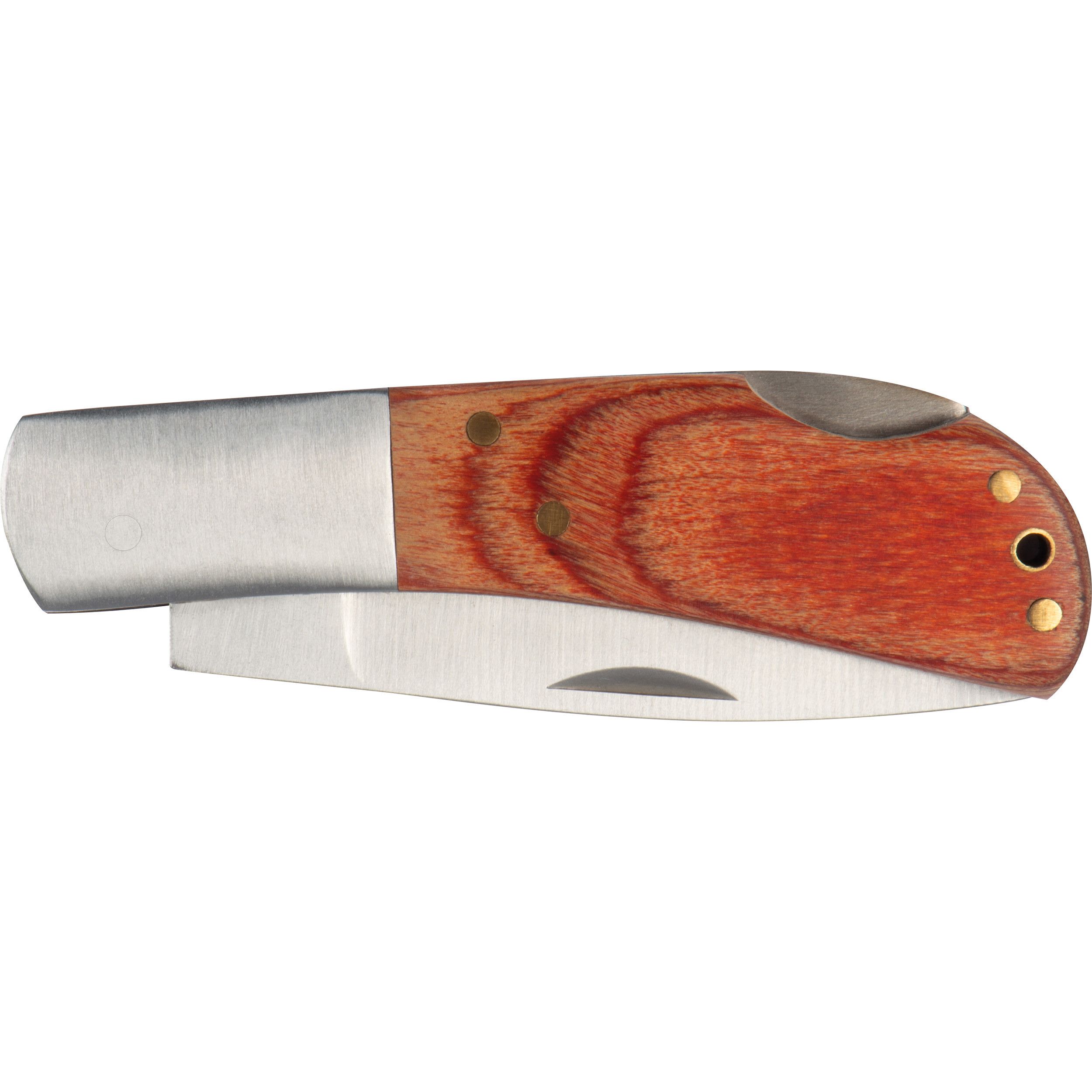 Klappmesser mit Holzgriff - braun-660