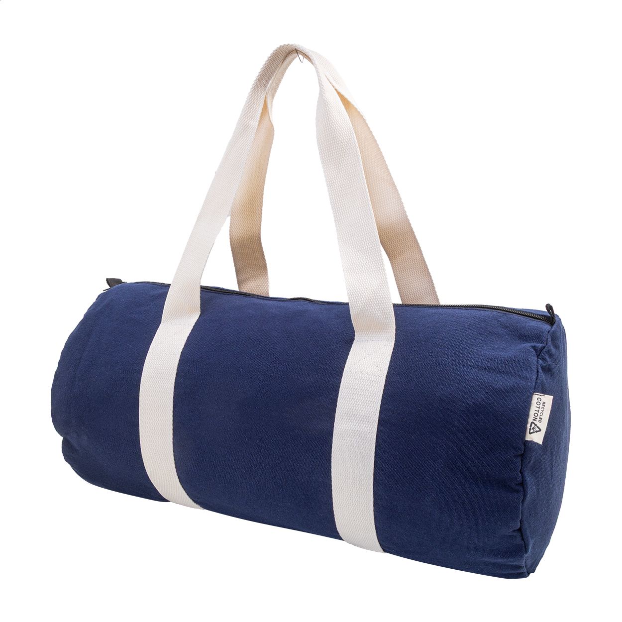 Rekan Duff Sporttasche aus recyceltem Canvas - blau-850