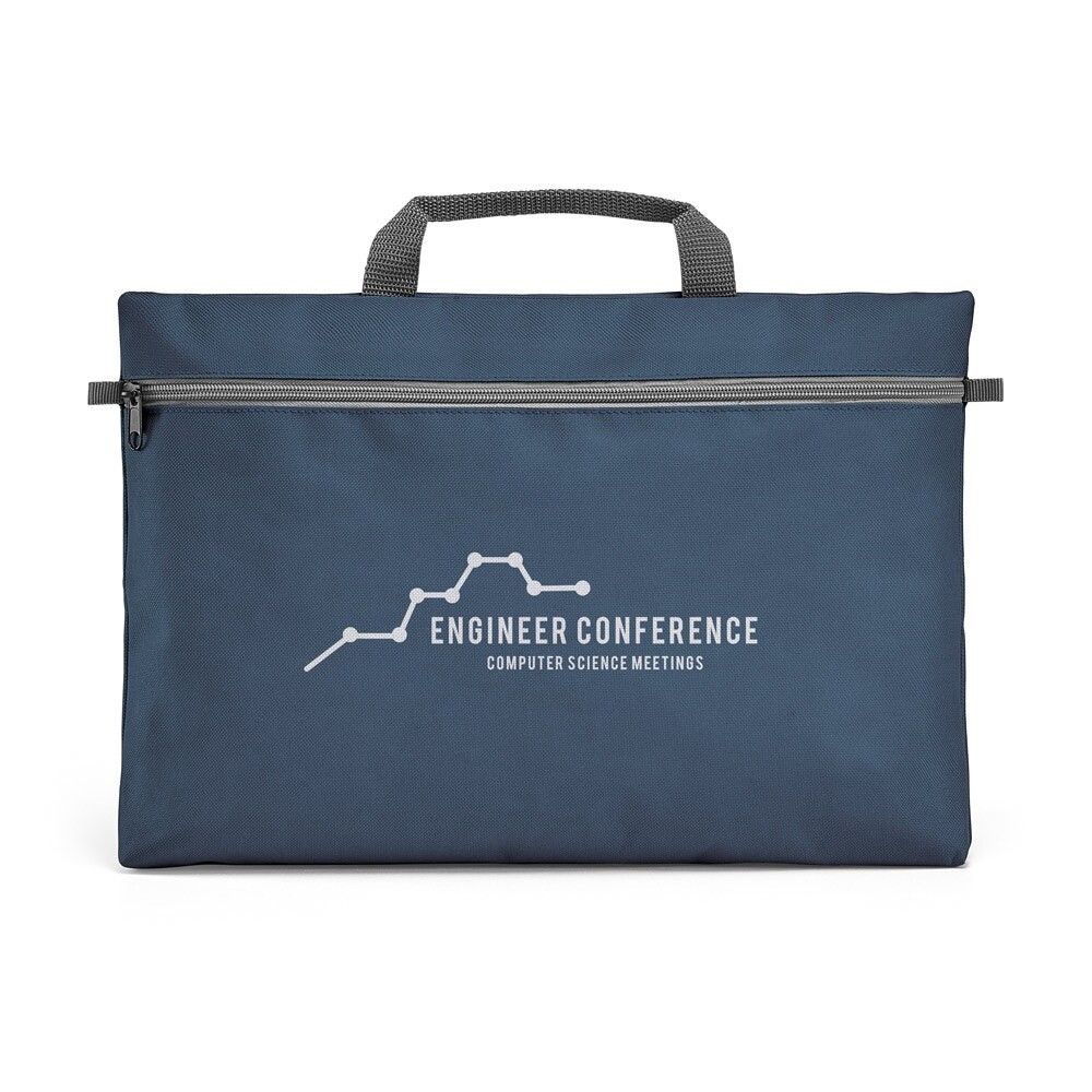MILO Konferenzmappe 600D Polyester - blau-147