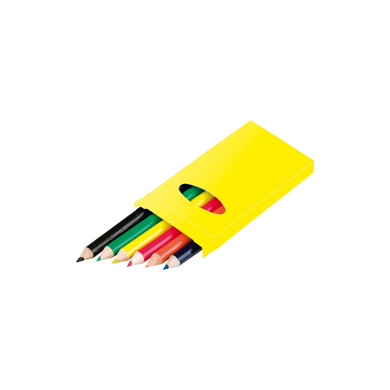 Lionni 6-tlg. Buntstifte-Set - gelb-586