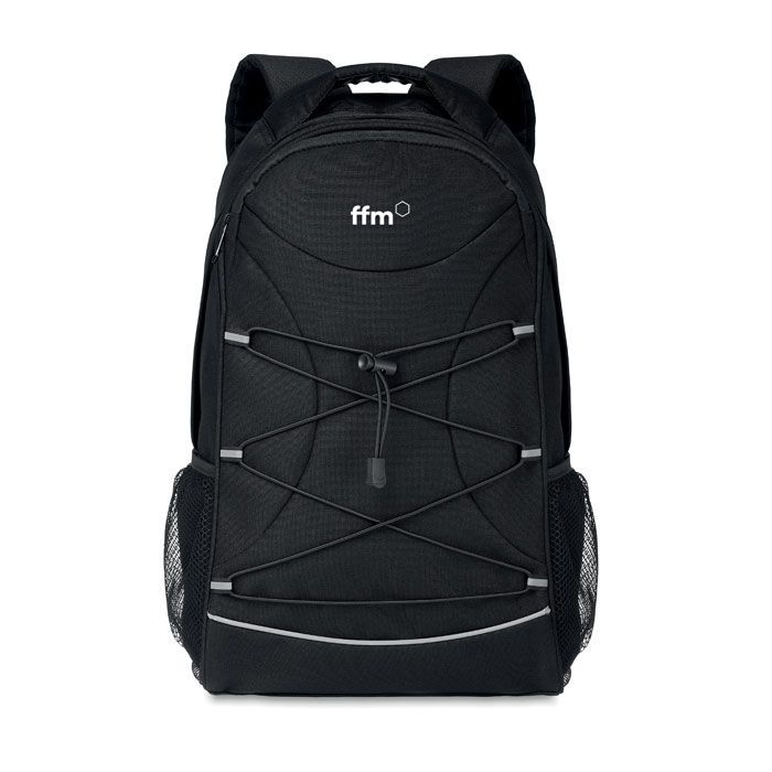 Rucksack 600D RPET MONTE LOMO - schwarz-217