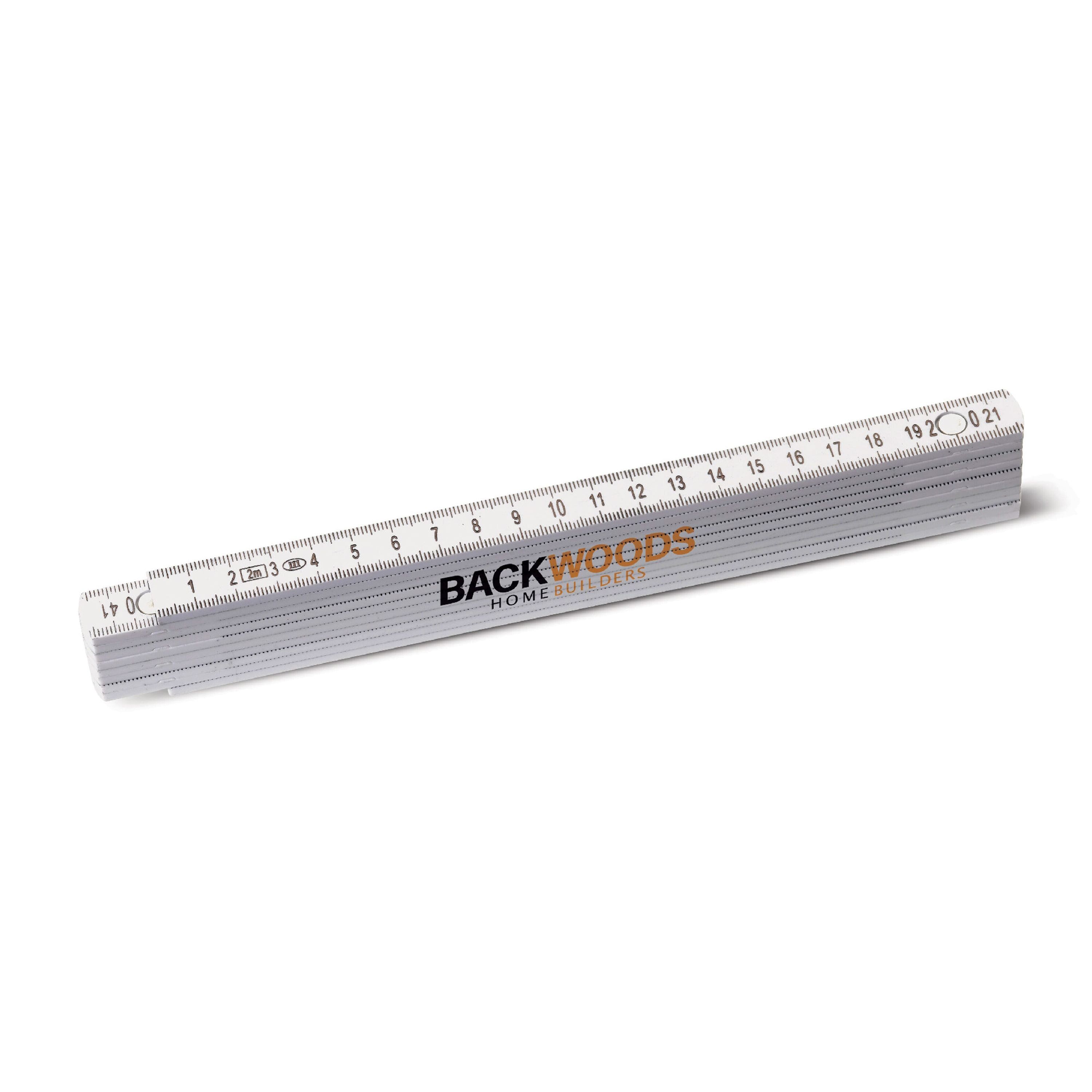 Flexibler Zollstock, 2m - weiss-206