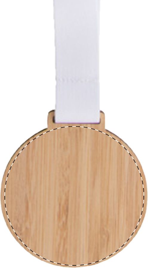 Veredelungsposition Rückseite der Medaille