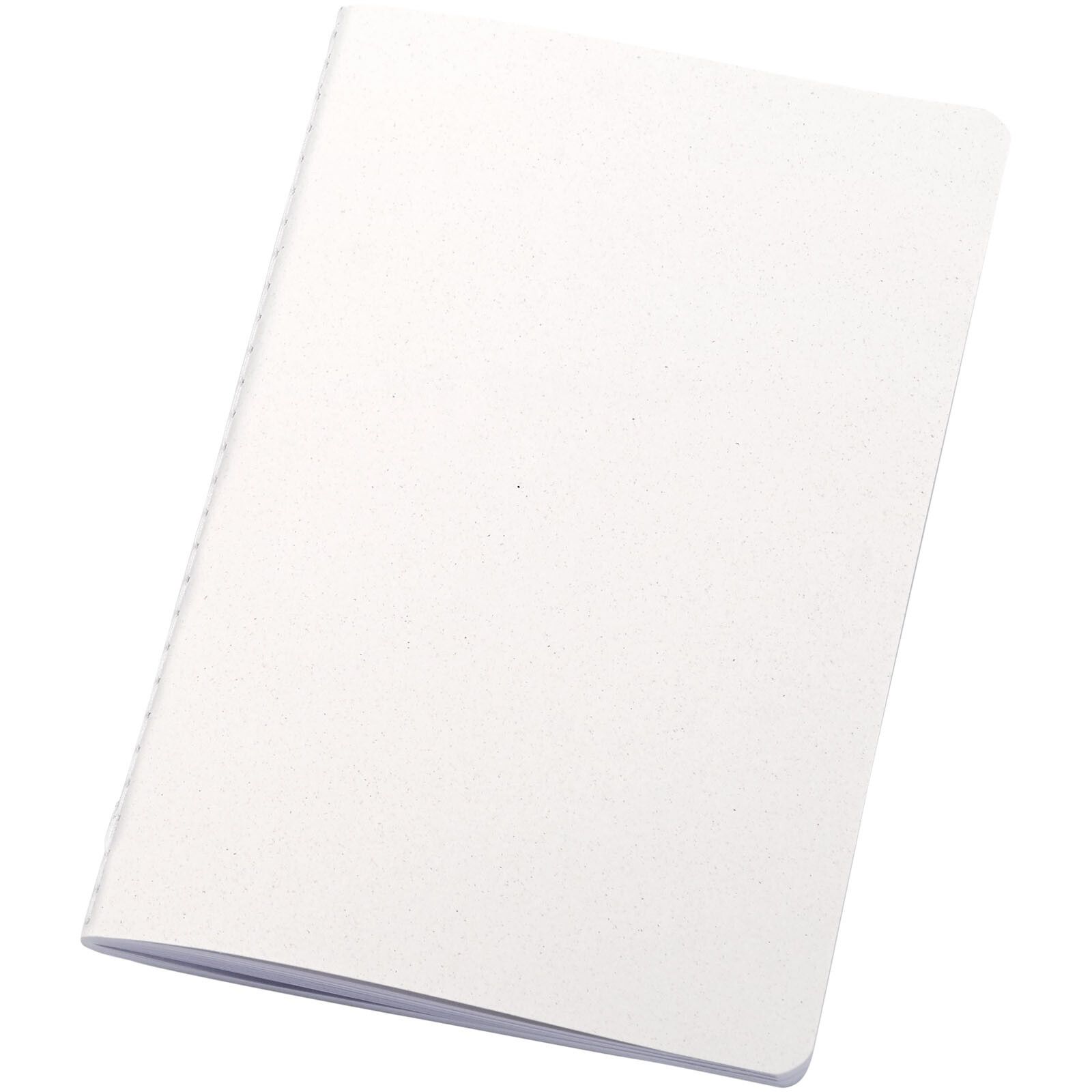 Fabia Notizbuch mit Cover aus Crush Papier - weiss-609