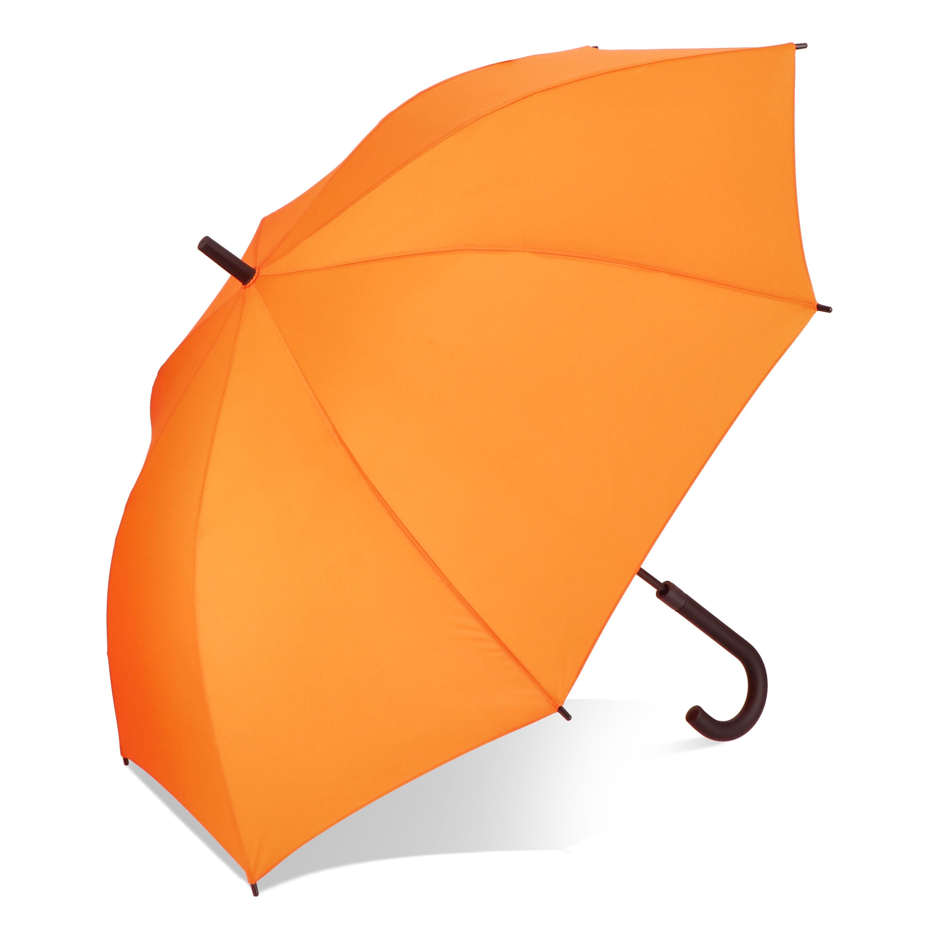 Verdure 190T Pongee 23 windproof Hakenschirm Auto open - orange-719