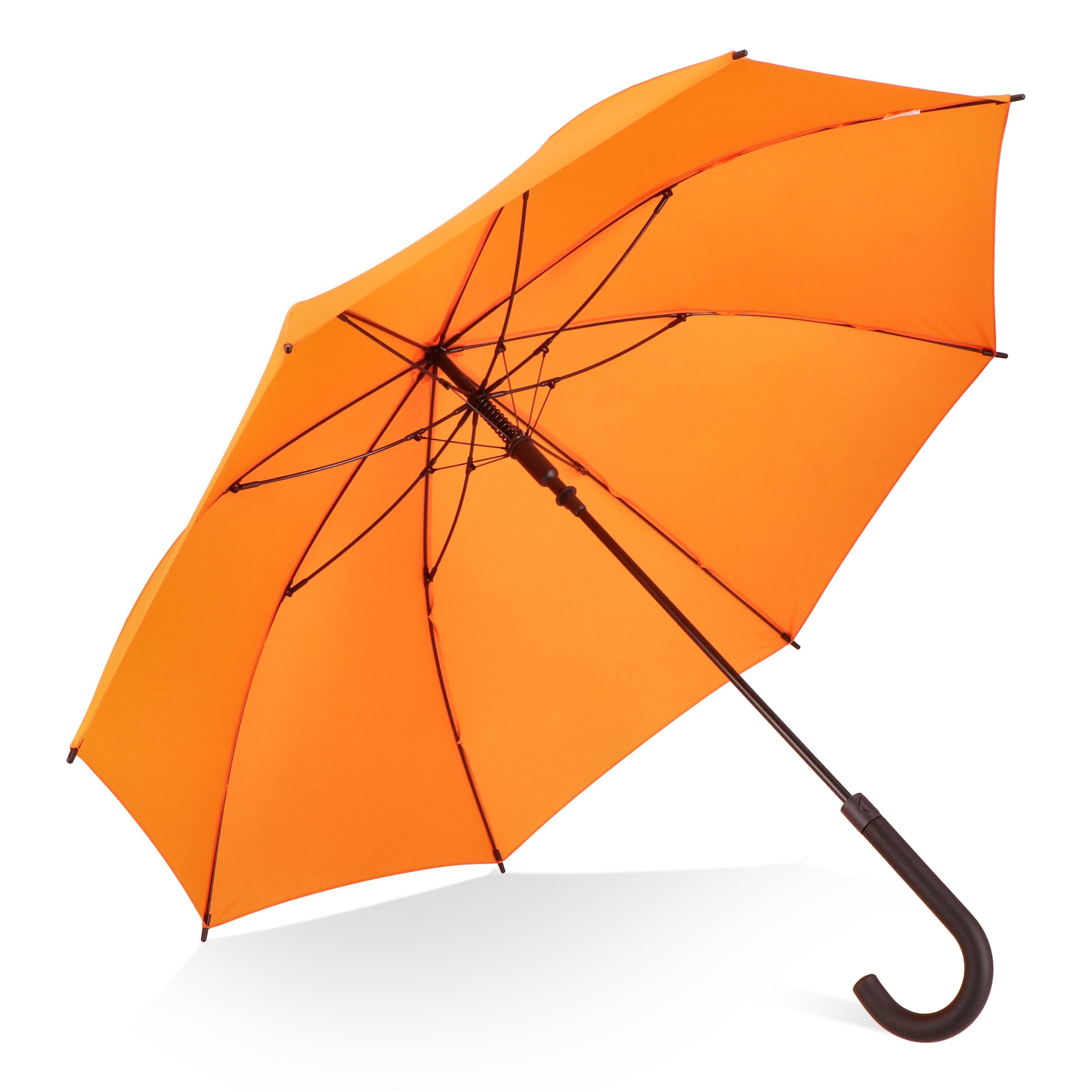 Verdure 190T Pongee 23 windproof Hakenschirm Auto open - orange-719