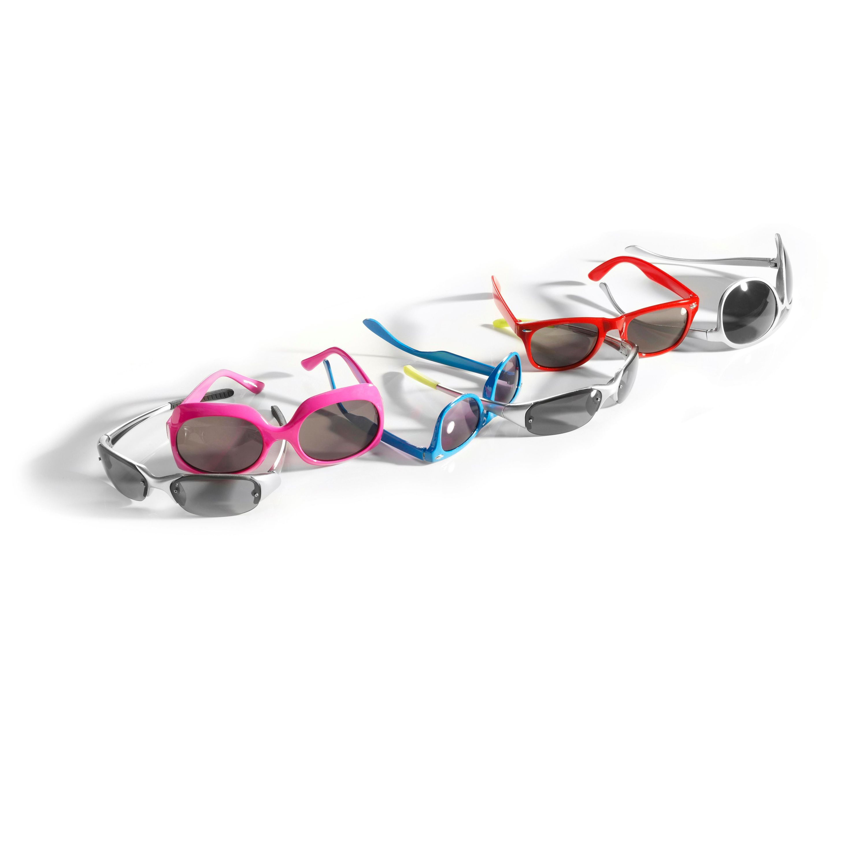 Sonnenbrille aus Kunststoff Kenzie - silber-612