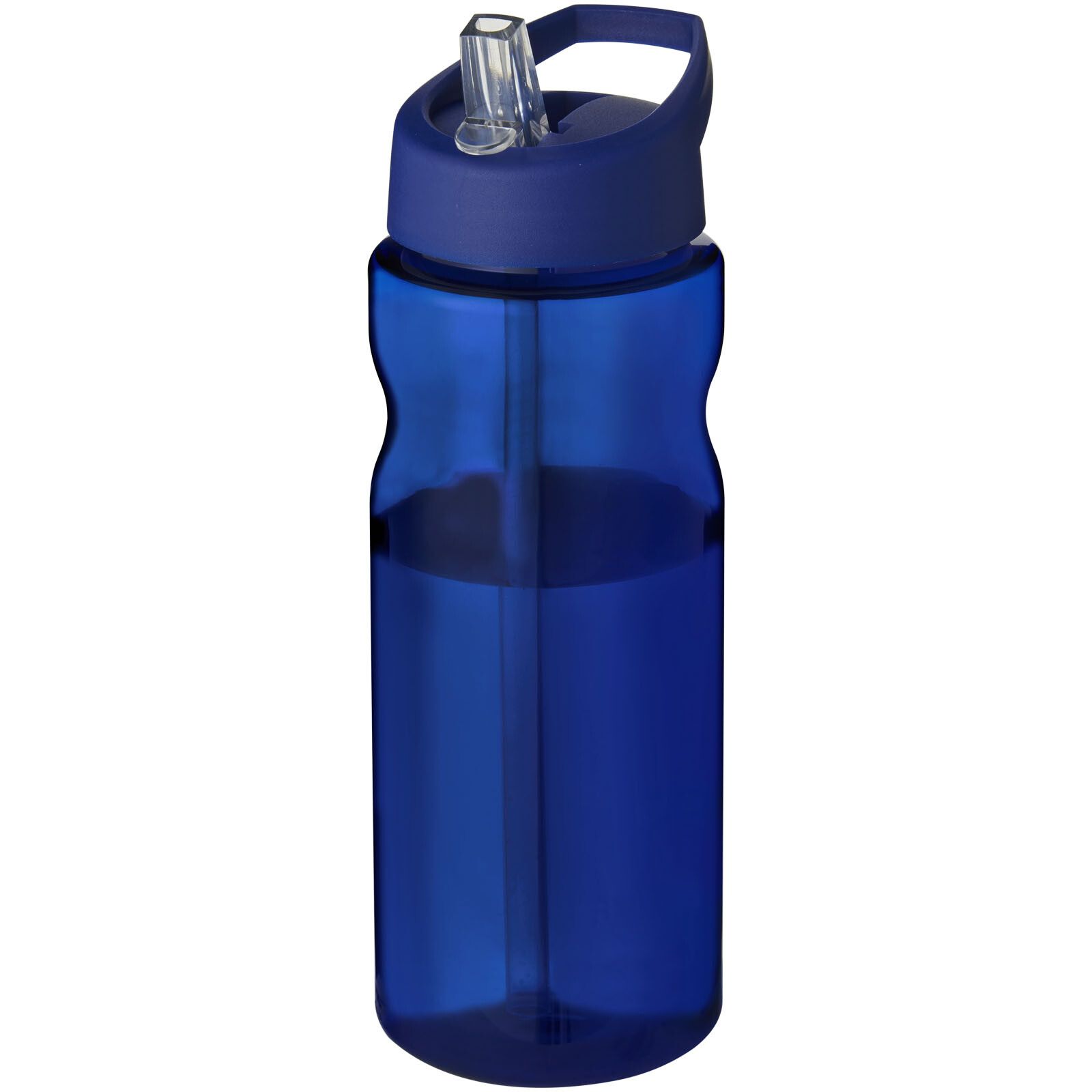 H2O Active Base 650 ml Sportflasche mit Ausgussdeckel - blau-425
