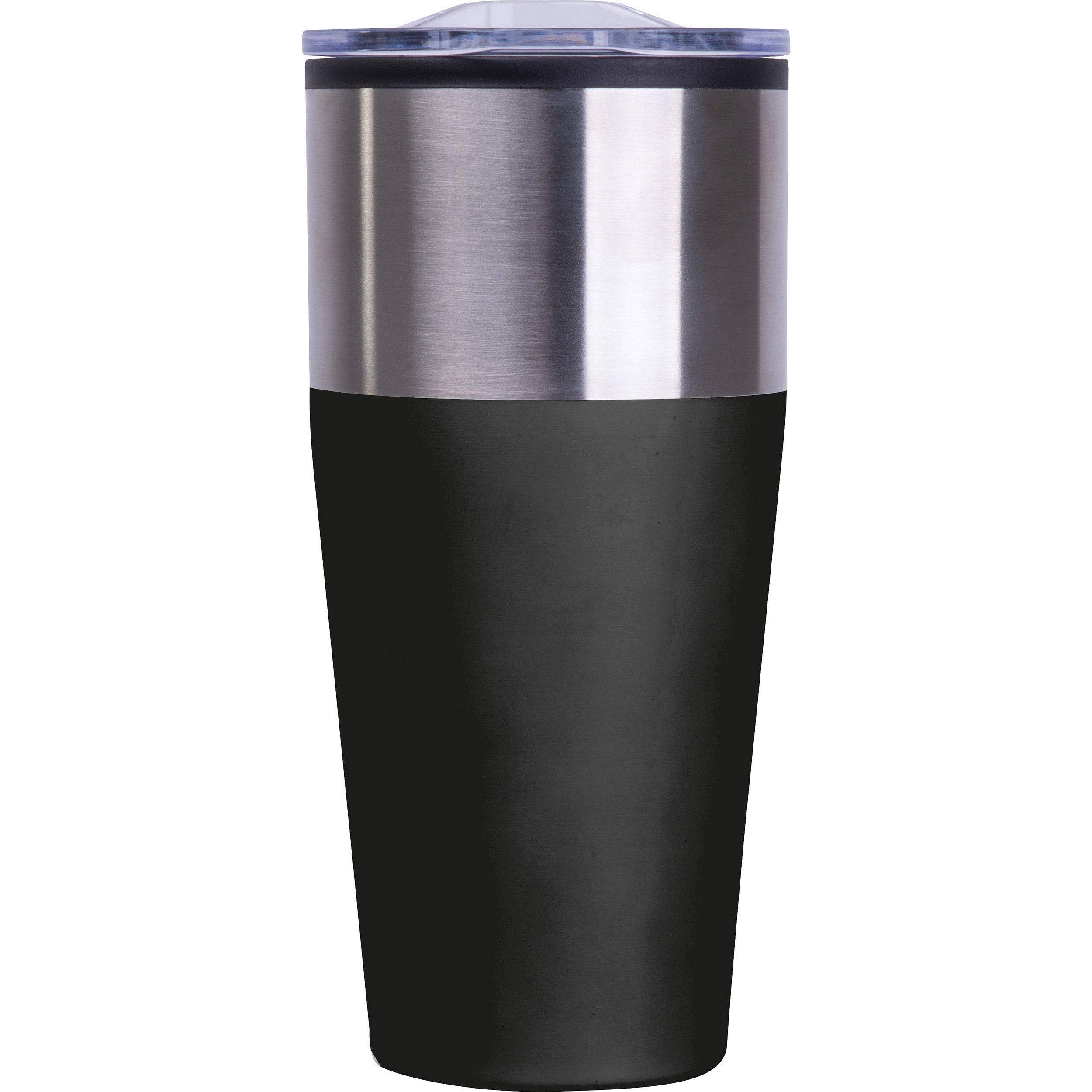 Doppelwandiger Trinkecher, 600ml JORDAN - schwarz-221
