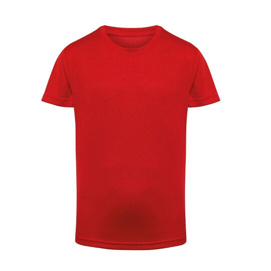Kids Performance T-Shirt - fire red-971