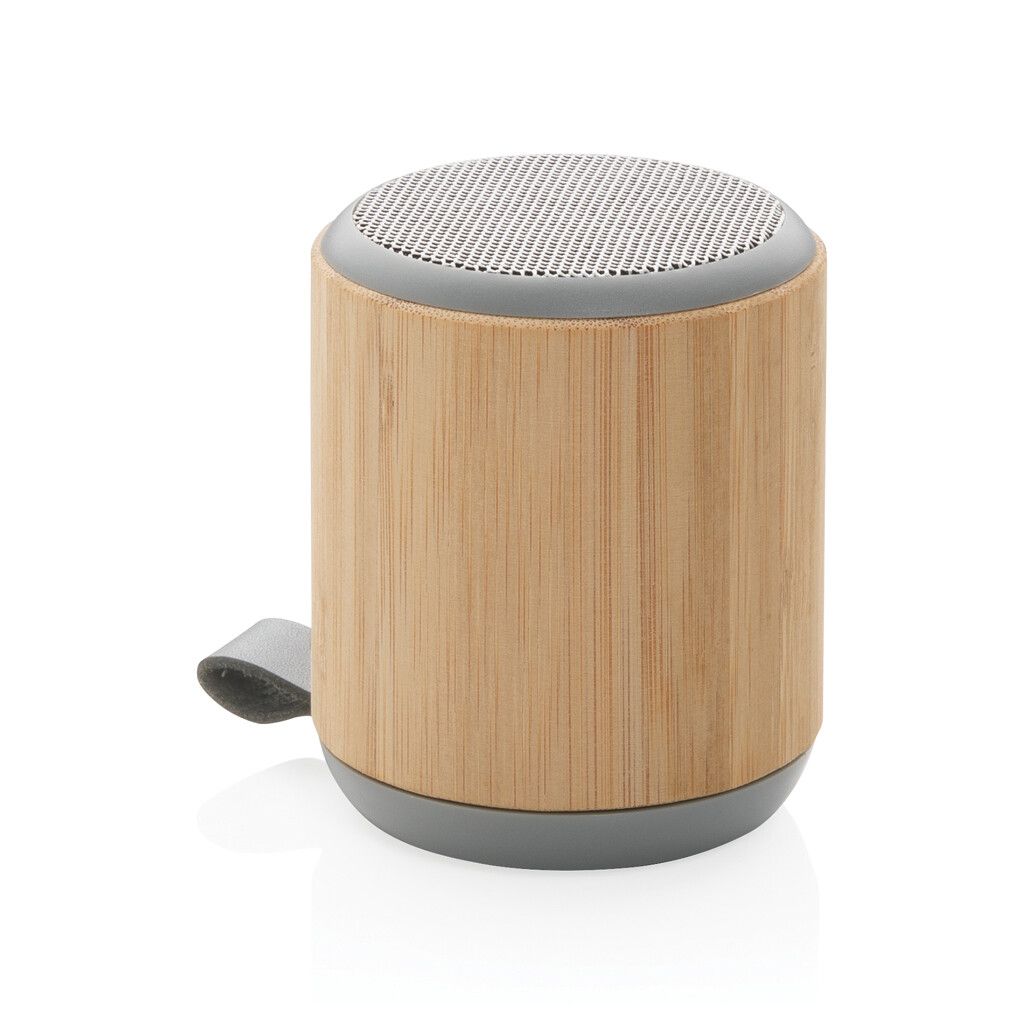 Bambus und Stoff 3W Wireless Speaker - braun-938