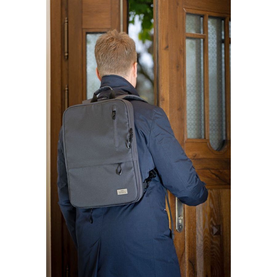 Laptop-Rucksack BLUE CYCLE EXPANDABLE - dunkelgrau-128
