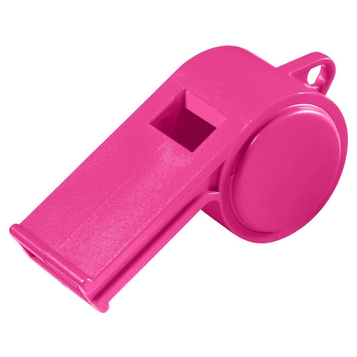 Trillerpfeife Sport, ohne Kordel, uni-colour - standard-pink-444