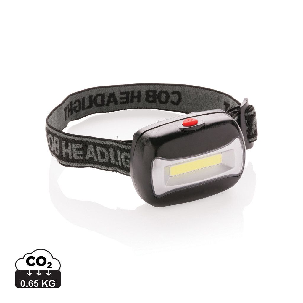 COB Kopflampe - schwarz-328