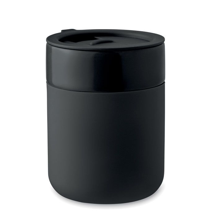 Keramikbecher 330 ml QERAM - schwarz-512