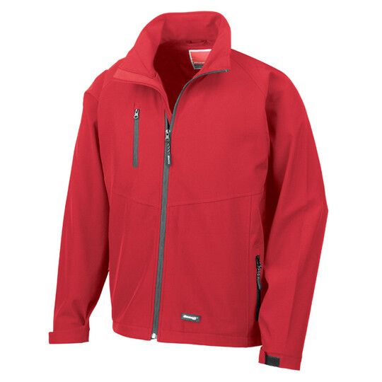 Men´s Base Layer Soft Shell Jacket - red-307